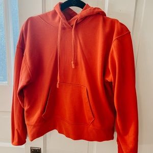 Red Lounge Uniqlo Hoodie